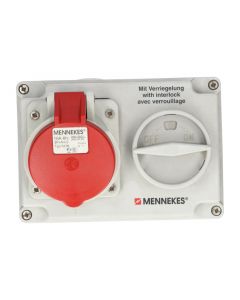 MENNEKES 7276 Switched Interlock Socket New NFP