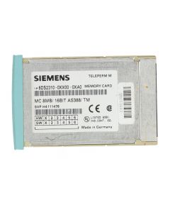 Siemens 6DS2310-0XX00-0XA0 Memory card teleperm M  Used UMP