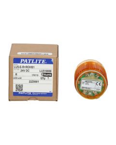 Patlite LU5-E-R+ROHS1 Orange LED Lamp Module New NFP