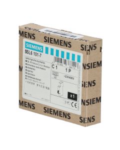 Siemens 5SL6101-7 Miniature Circuit Breaker 1P New NFP Sealed