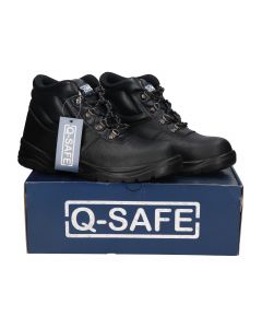 Q-Safe QS7006/43 Safety Shoes Black Size EU 43 UK 9 New NFP