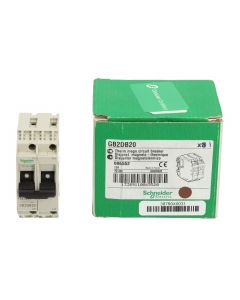 Schneider Electric GB2DB20 TeSys GB2 Circuit Breaker 2P New NFP