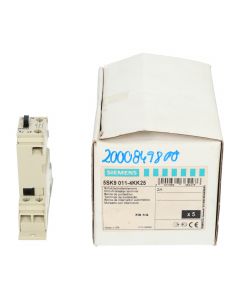 Siemens 5SK9011-4KK25 Circuit Breaker 1P New NFP (5pcs)