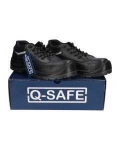 Q-Safe QS7030/44 Safety Shoes Black Size EU 44 UK 10 S3 New NFP