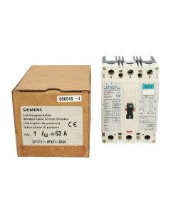 Siemens 3VF3111-0FN41-0AA0 Circuit Breaker 3P New NFP