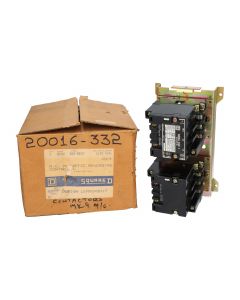 Square D SC08 Magnetic Reversing Contactor New NFP