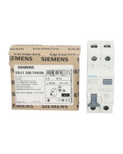 Siemens 5SU1356-7KK06 RCBO 6 kA 1P+N New NFP