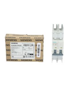 Siemens 5SJ4204-7HG42 Miniature Circuit Breaker 2P New NFP