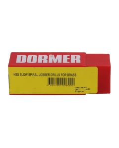 Dormer A1048.10 Jobber Drill Slow Spiral 8.10 mm New NFP Sealed (10pcs)