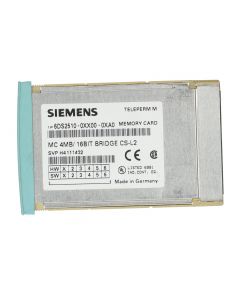 Siemens 6DS2510-0XX00-0XA0 Memory card teleperm M  Used UMP