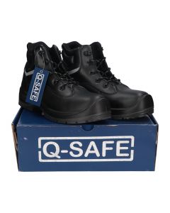 Q-Safe QS7030/42 Safety Shoes Black Size EU 42 UK 8 S3 New NFP