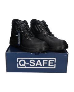 Q-Safe QS7006/46 Safety Shoes Black Size EU 46 UK 11 S1 New NFP