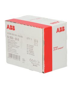 Abb 2CDS253001R0065 Miniature Circuit Breaker 3P New NFP Sealed