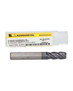 Kennametal F4AS1000BDL38 End Milling Cutter New NFP
