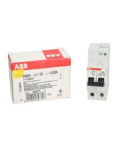 Abb DS651-C6 Miniature Circuit Breaker 2P New NFP