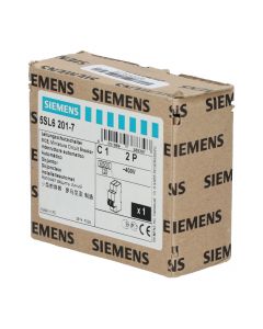 Siemens 5SL6201-7 Miniature Circuit Breaker 2P New NFP Sealed