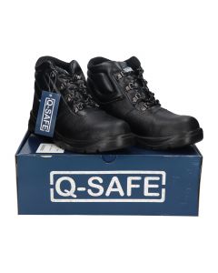 Q-Safe QS7006/44 Safety Shoes Black Size EU 44 UK 10 S1 New NFP