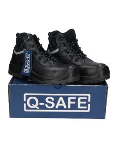 Q-Safe QS7031/40 Safety Shoes Black Size EU 40 UK 6 S1 New NFP