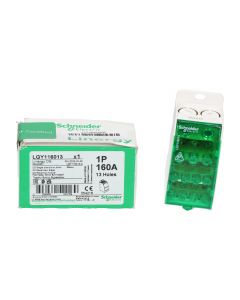 Schneider Electric LGY116013 Linergy DS Screw Distribution Block 1P 160A New NFP