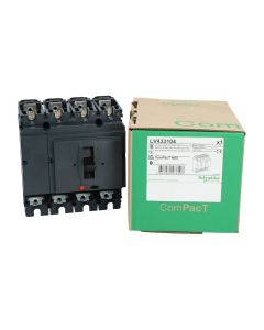 Schneider Electric LV433104 ComPact NSX100 4P Circuit Breaker, Blank New NFP
