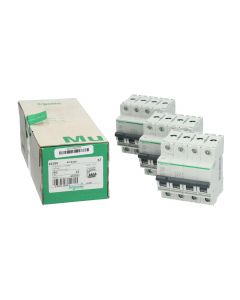 Schneider Electric 25388 Miniature Circuit Breaker - 4P New NFP (3pcs)