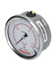 Bosch Rexroth R900072006 Pressure Gauge Used UMP