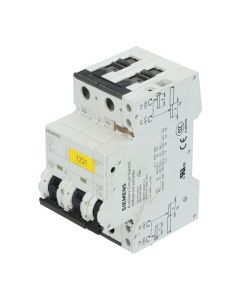 Siemens 5SY4206-7 Miniature Circuit Breaker 2P, C Used UMP