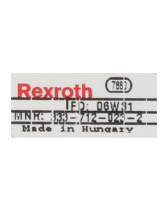 Rexroth 3337120232 P-manifold  New NMP