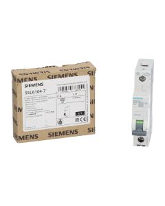 Siemens 5SL6104-7 Miniature Circuit Breaker NEW NFP