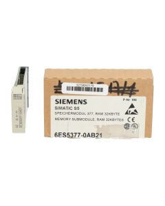 Siemens 6ES5377-0AB21 SIMATIC S5 Memory Module New NFP