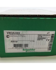 Schneider Electric VW3A3303 Modbus Uni Telway communication card New NFP Sealed