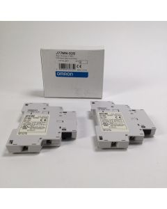 Omron J77MN-02S (2pcs) Left Hand Site Mounting Aux. Switch 690V 10A New NFP