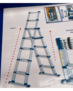 Xtenso 0094/625 Telescopic ladder New NFP