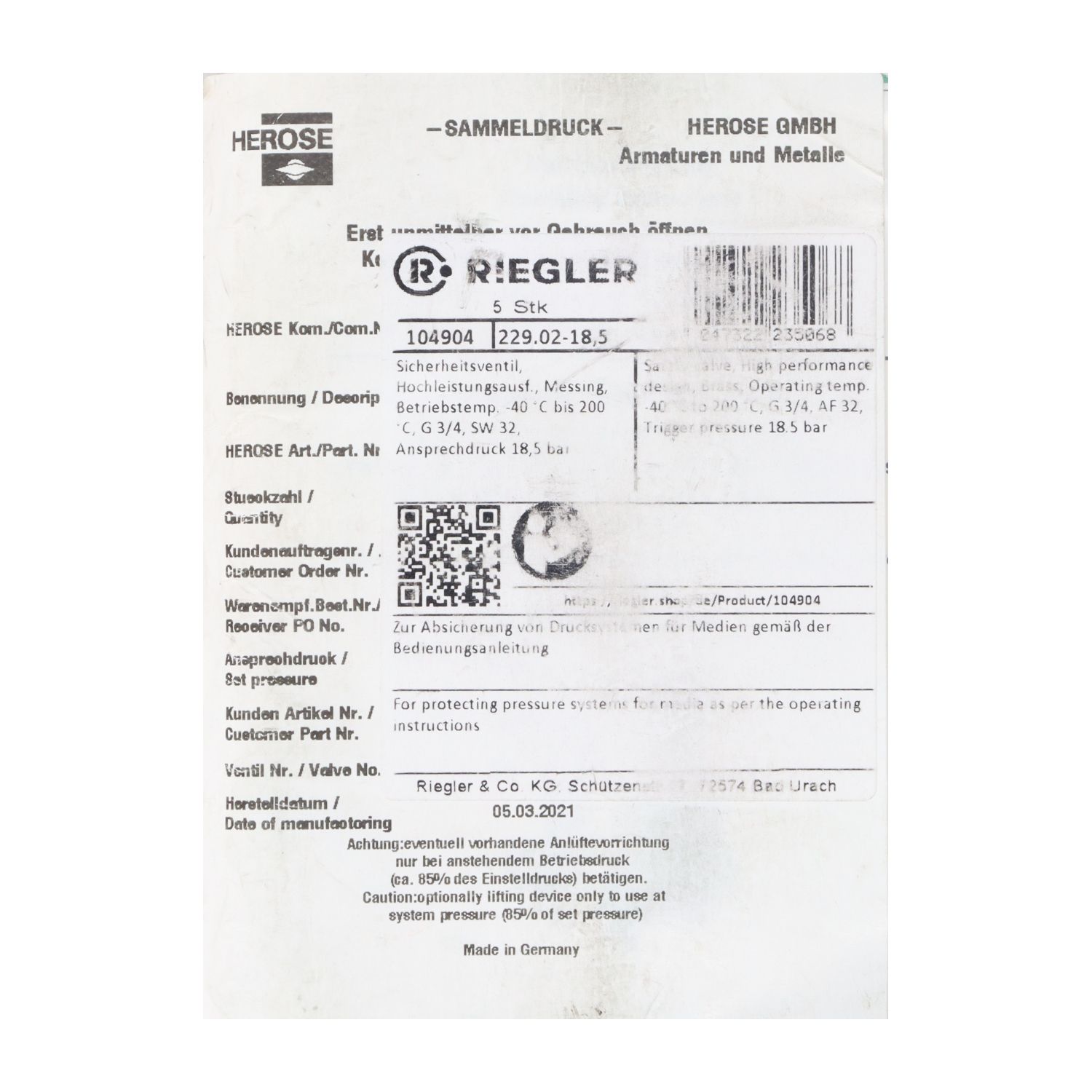 Riegler 104904 Maxodeals