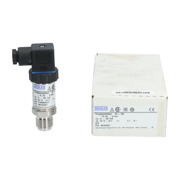 Wika 9810451 S-10 Pressure Transmitter New NFP