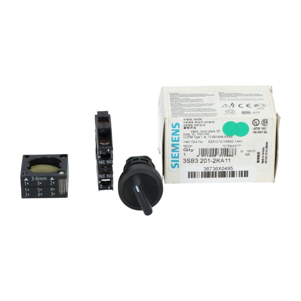 Siemens 3SB3201-2KA11 Toggle Switch New NFP