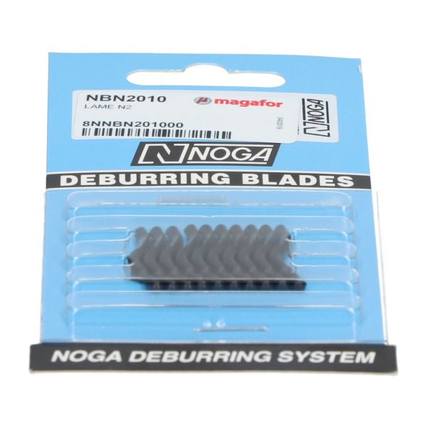 Magafor NBN2010 Deburring Blades NOGA BN2010 New NFP Sealed (10pcs)