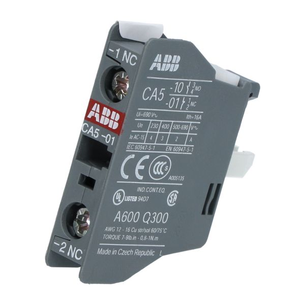ABB CA5-01 Auxiliary Contact Block New NMP