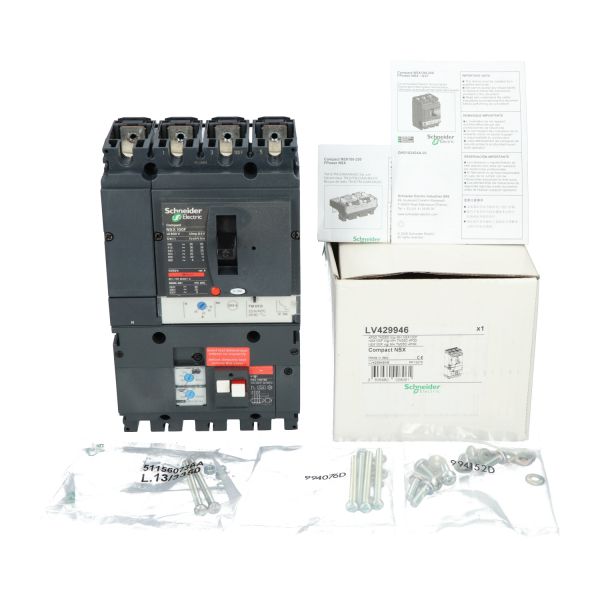 Schneider Electric LV429946 VigiComPact Circuit Breaker NSX100F New NFP Sealed