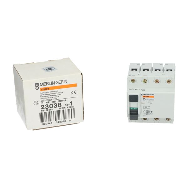 Merlin Gerin 23038 residual current circuit breaker New NFP