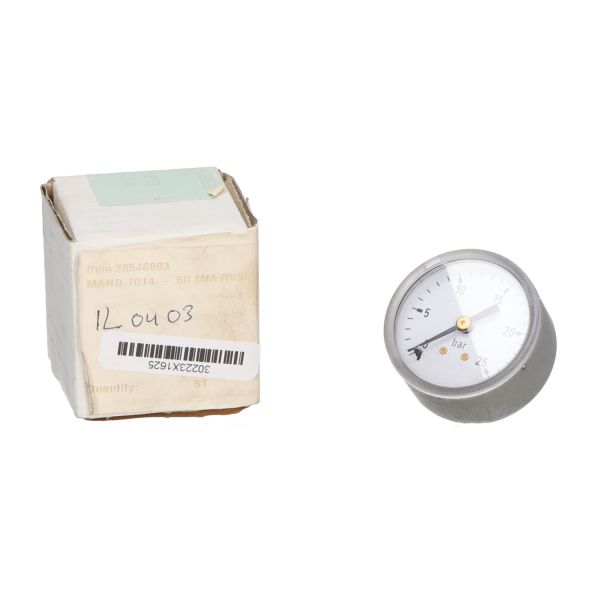 Neutral 7014 Manometer 50mm New NFP