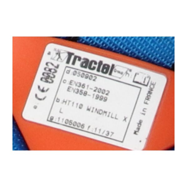 Tractel 50902 harness NMP