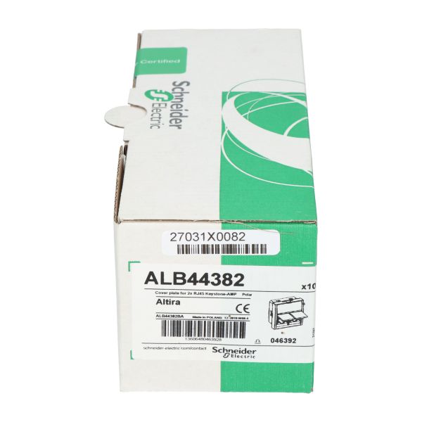 Schneider Electric ALB44382 cover plate New NFP Sealed (10pieces)