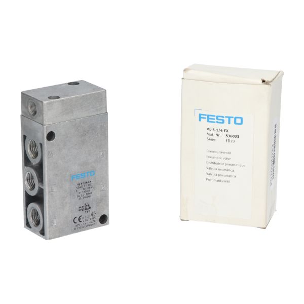 1 PCS NEW IN BOX FESTO Air Operated Valve VL-5-1/4 9199 1 PCS NEW IN BOX FESTO Air Operated Valve VL-5-1/4 9199