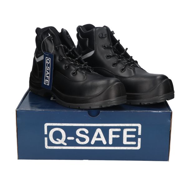 Q-Safe  QS7031/45 Safety Shoes Black Size EU 45 UK 10.5 S3 New NFP