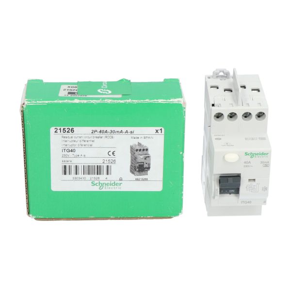 Schneider Electric 21526 Residual Circuit Breaker 4P New NFP