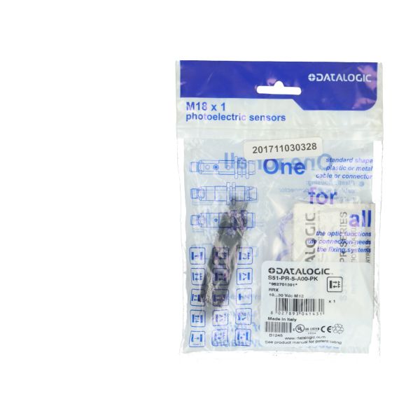 Datalogic S51-PR-5-C10-PK – Sensore Fotoelettrico M12 – Nuovo Vecchio Stock
