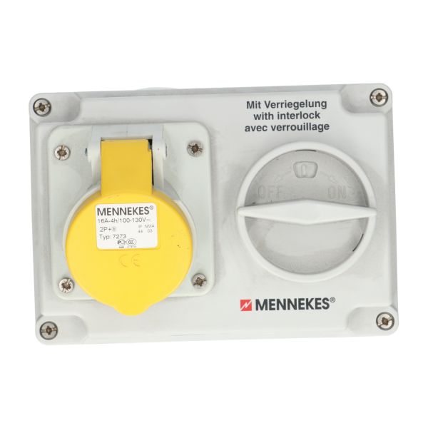MENNEKES 7273 Switched Interlock Socket New NMP