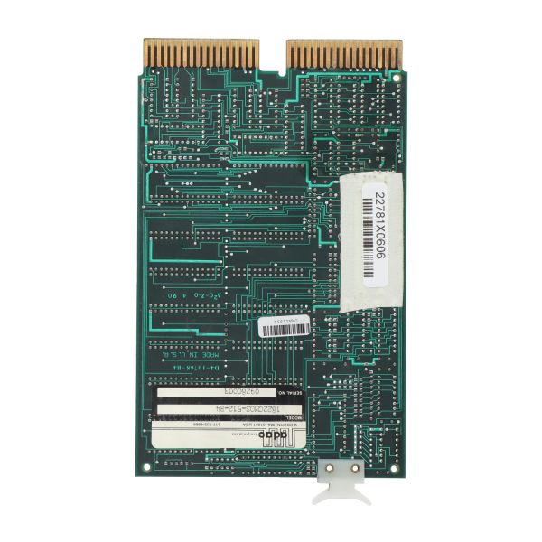 Adac 1822CMOS-512-R4 Memory Card Board Used UMP