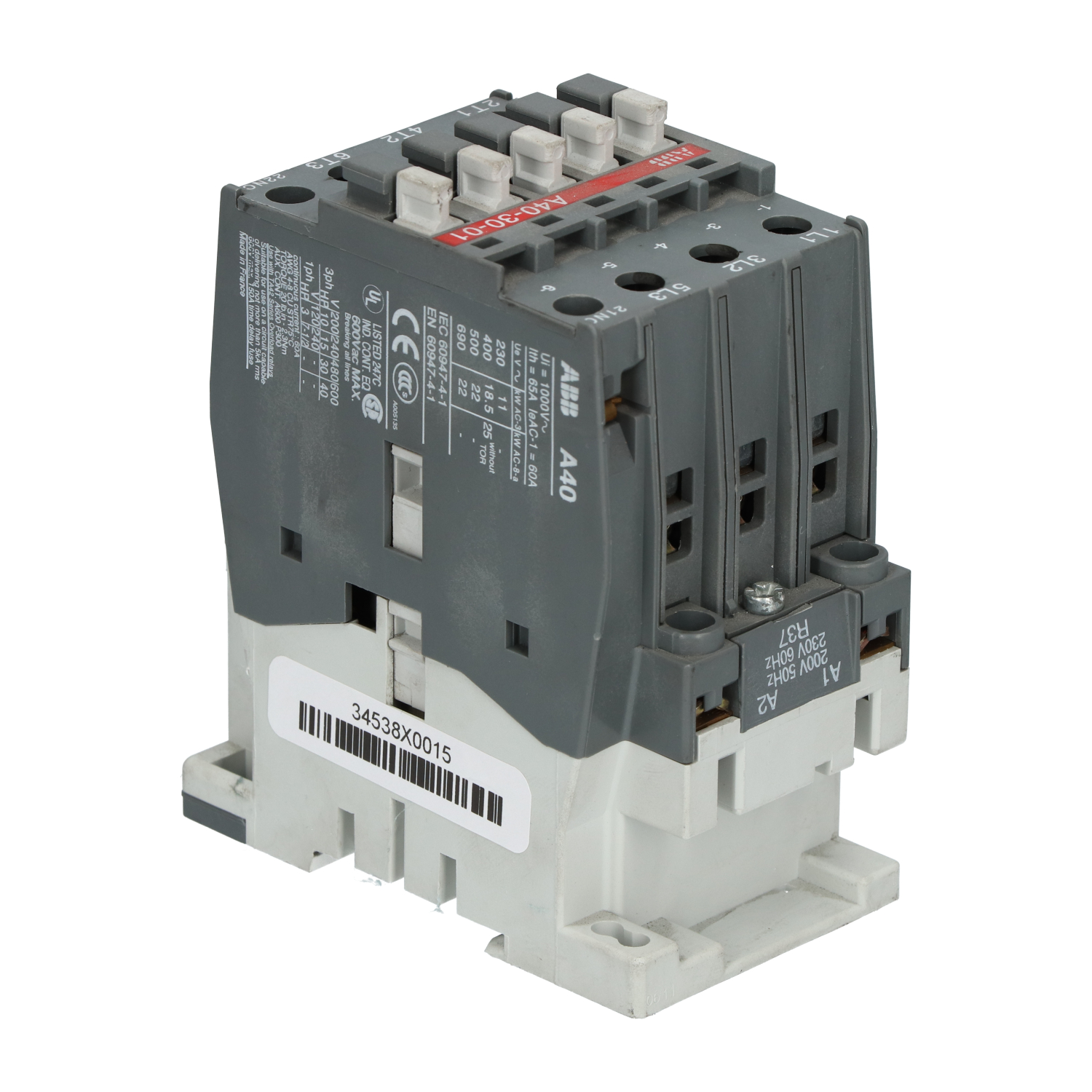 Abb 1SBL321001R8001 Contactor Used UMP